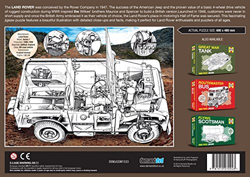 Land Rover Series 1 Jigsaw (1000 Piece Jigsaw)