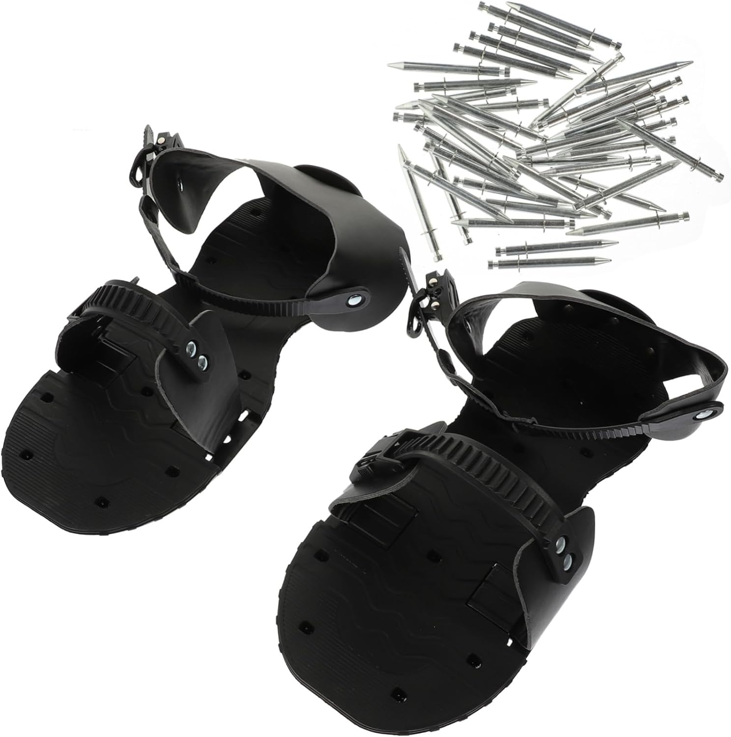 Lawn Aerator Shoes for Men Spiked Aerating Sandals for Gardening Garden Tool Adjustable Spikes