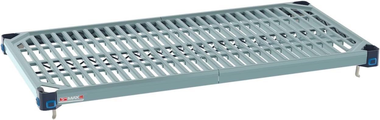 MetroMax Q MQ2148G Plastic Industrial Shelf with Grid Mat, 21" x 48"