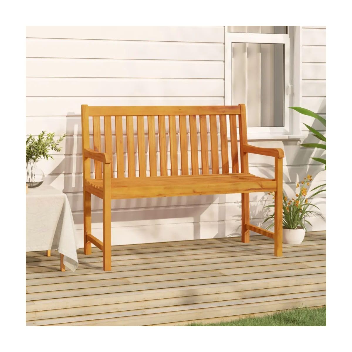 DUST GLOW Patio Bench 43.3