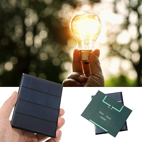 Miniatura 5 de 1.5 W 12 V Mini panel solar gota solar pegamento Voard tablero de silicio policristalino DIY paneles solares módulo celular cargador 1 unids