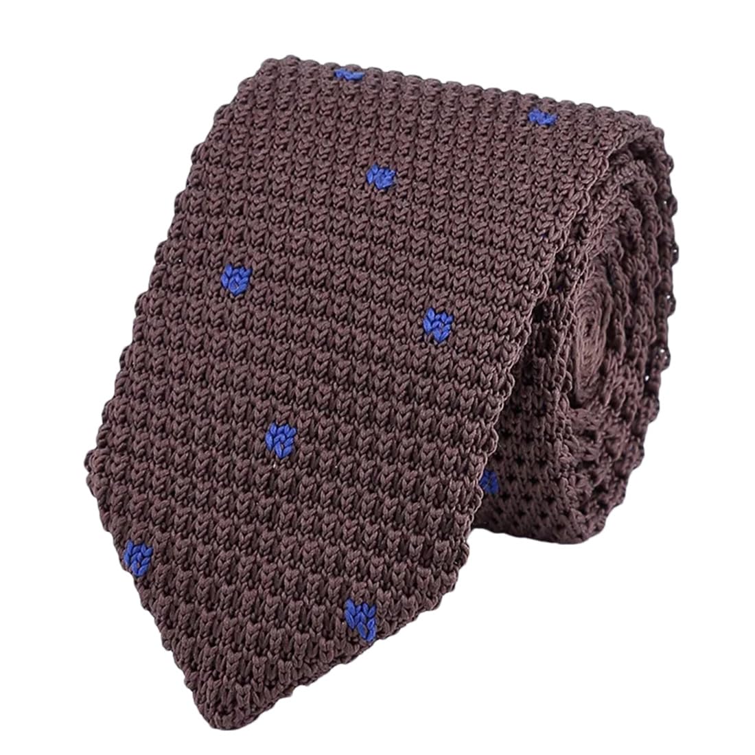 Dcvmvmn Corbata de punto ajustada para hombre, corbata casual para padrinos de boda, corbata ajustada, accesorios de regalo, 14, Medium
