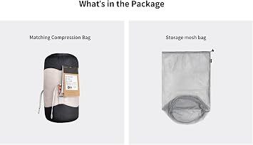LETO 7 Degree 700FP Ultra Dry Goose Down Sleeping Bag Ultralight Down Sleeping Bag for Camping and Backpacking for Men & Women