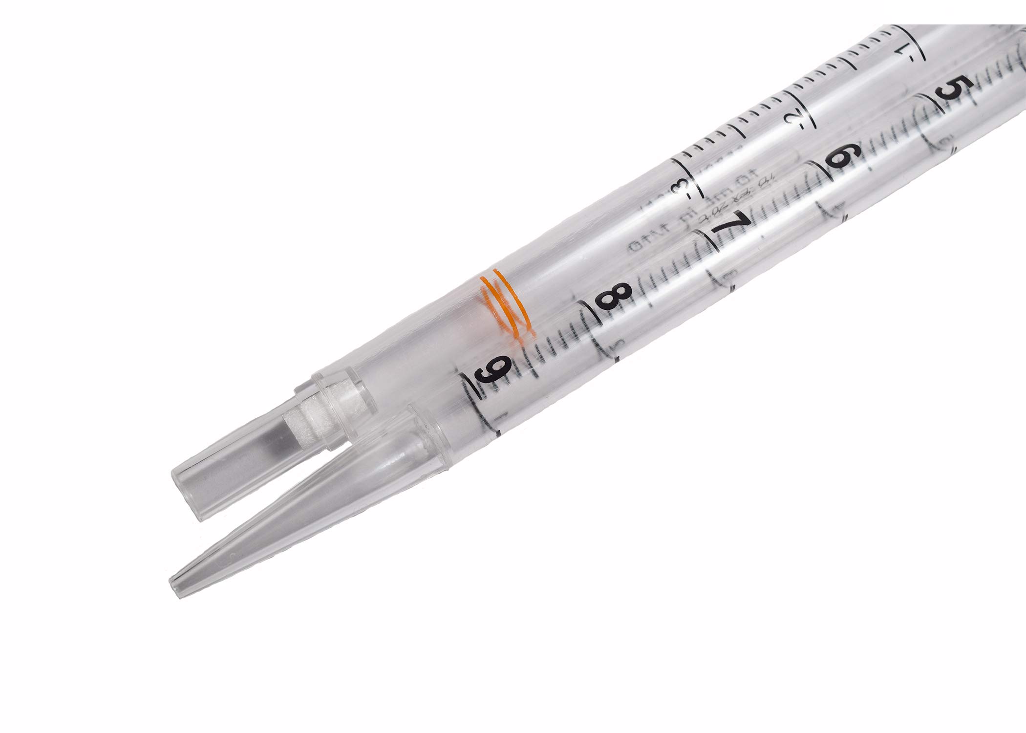 Pipetas serológicas de empaquetado individualmente, estéril, 10mL volumen (200/caja)