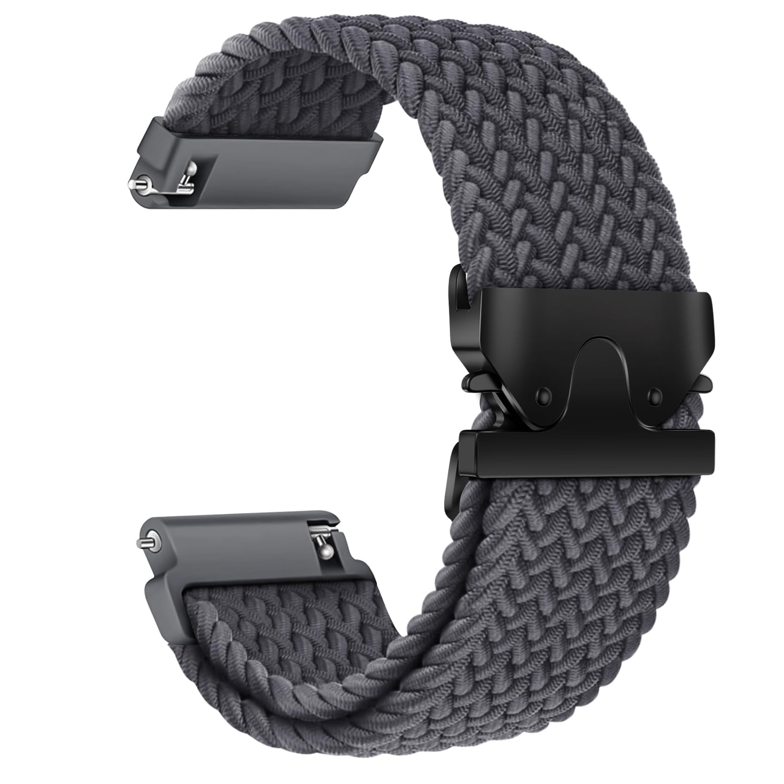 Geflochtenes Armband für Garmin Venu 4 41mm/Venu 3S/Venu 2S/Vivoactive 4S/Vivomove 3S/Forerunner 265s/255s/255s Music,Uhrenarmband 18mm Nylon Band