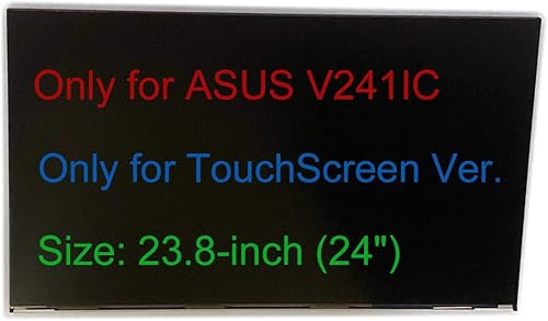 Miniatura 3 de Pantalla de 23.8 "Reemplazo de pantalla LCD LED 1920x1080 Full HD Glass para ASUS Vivo AiO V241IC V241ICUT V241ICUT-WA004T (sin pantalla táctil)