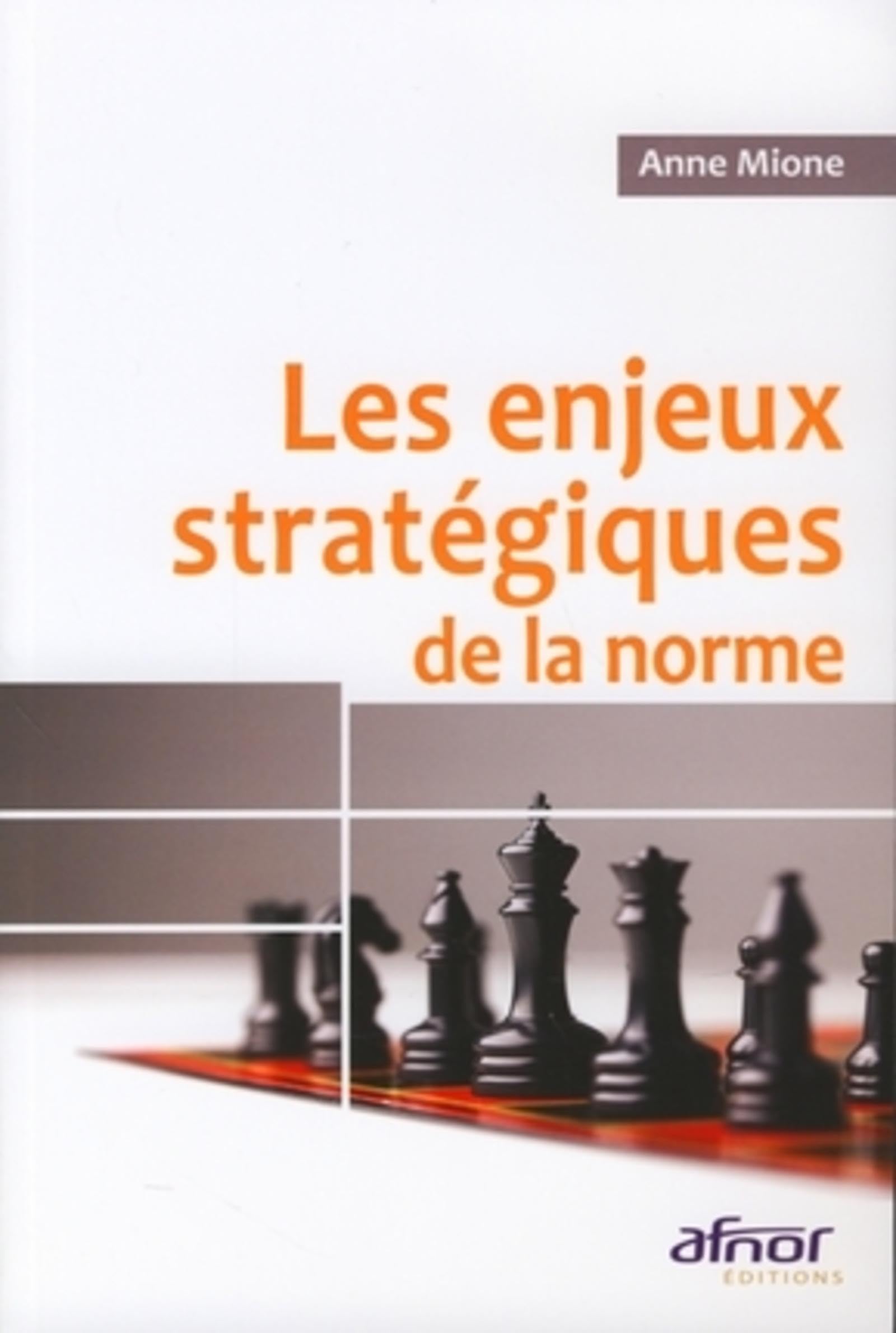Les enjeux stratégiques de la norme : livre de référence pour entreprise