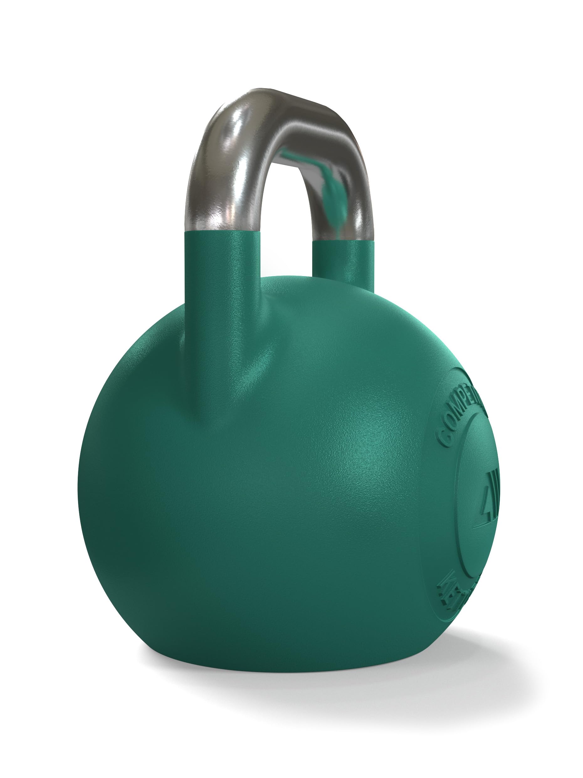 Atletica Competition Kettlebell | 24 kg | zielony | żeliwo sferoidalne | jakość studyjna I subtelne logo | kod koloru dla łatwej obsługi I trening funkcjonalny całego ciała