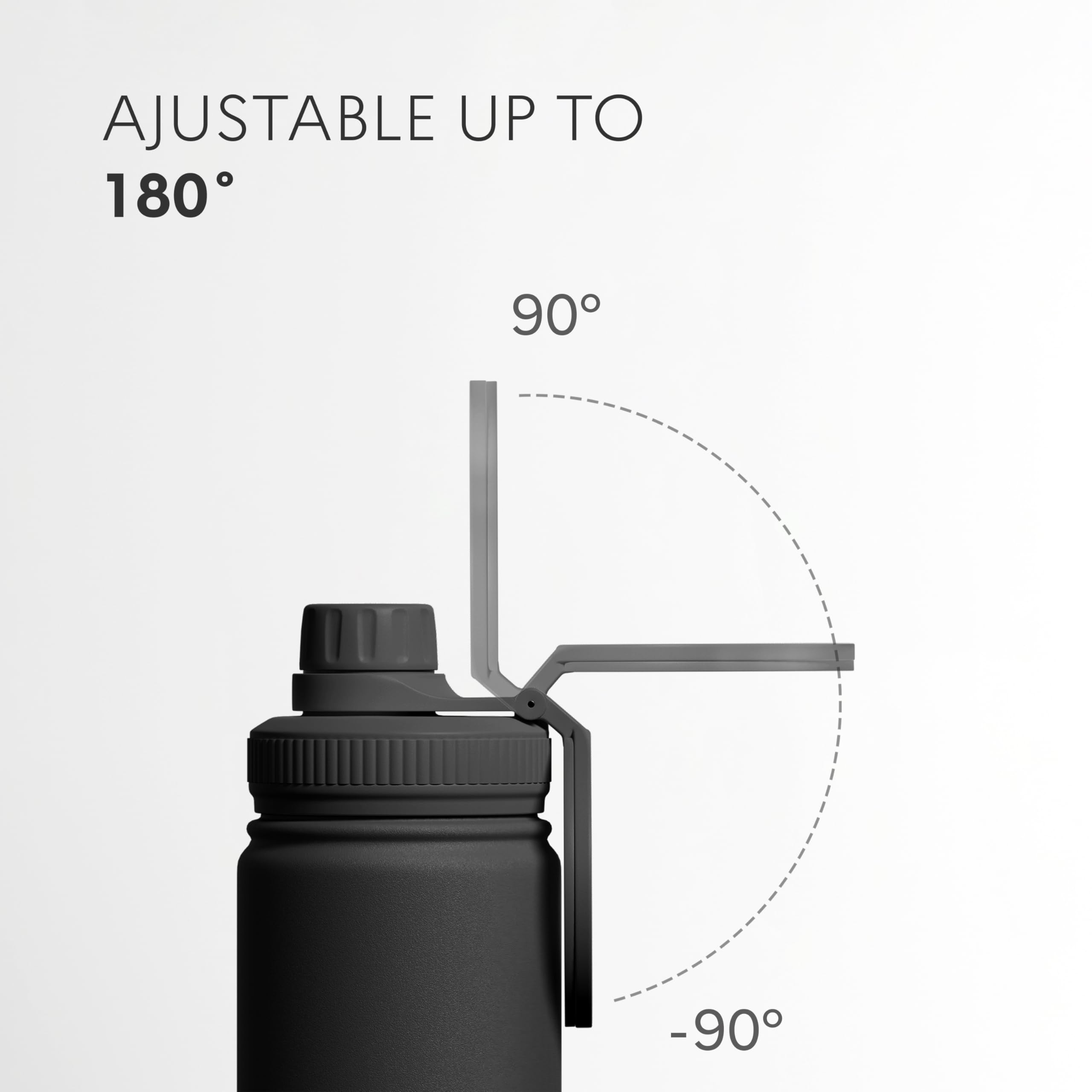 Magnet’O WELL & BODY Magnetic 750mL Insulated Water Bottle with Magnetic Phone Holder Compatible with MagSafe - Image 3