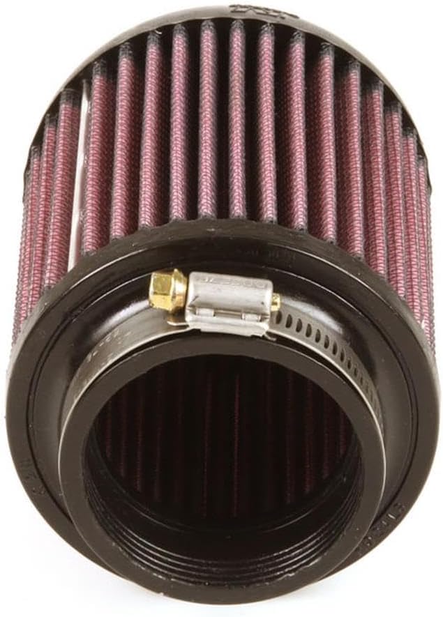 K&N High-Flow Original Lifetime Universal X-Stream Clamp-On Air Filter: High Performance, Premium: Flange Diameter: 2.4375 In, Filter Height: 4.75 In, Flange Length: 0.75 In, Shape: Round, RX-4040-1