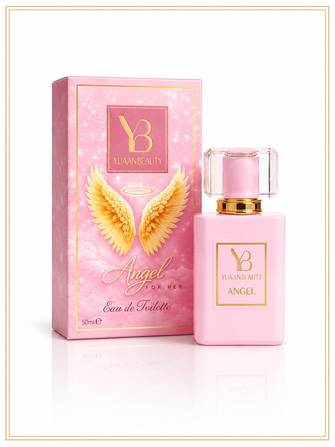 YUAANBEAUTY Angel for Her Eau de Toilette for Women | Soft Floral & Fresh Fragrance | Light, Elegant & Feminine Scent | Perfume for Women-image-0
