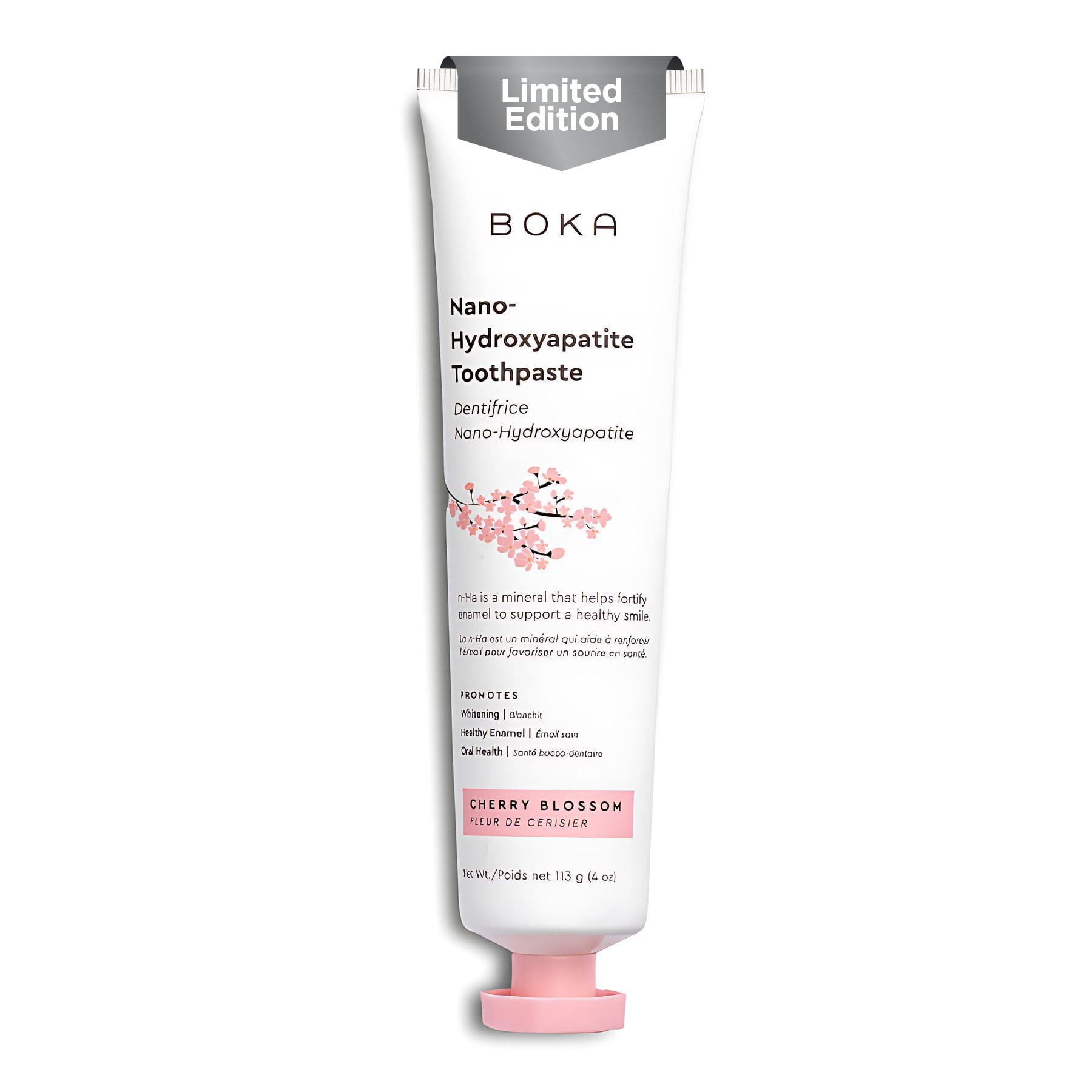 Boka Fluoride Free Toothpaste - Nano Hydroxyapatite Remineralizing Sensitive Teeth Whitening - Dentist Recommended Adult Kids Oral Care