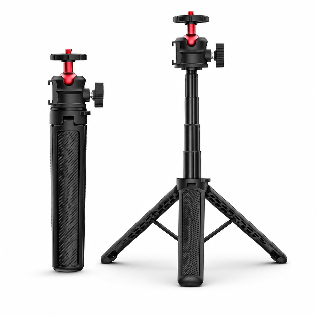 FORGERAY Travel Creator Tripod for DJI Pocket 3, 1/4 Mount and Cold Shoe