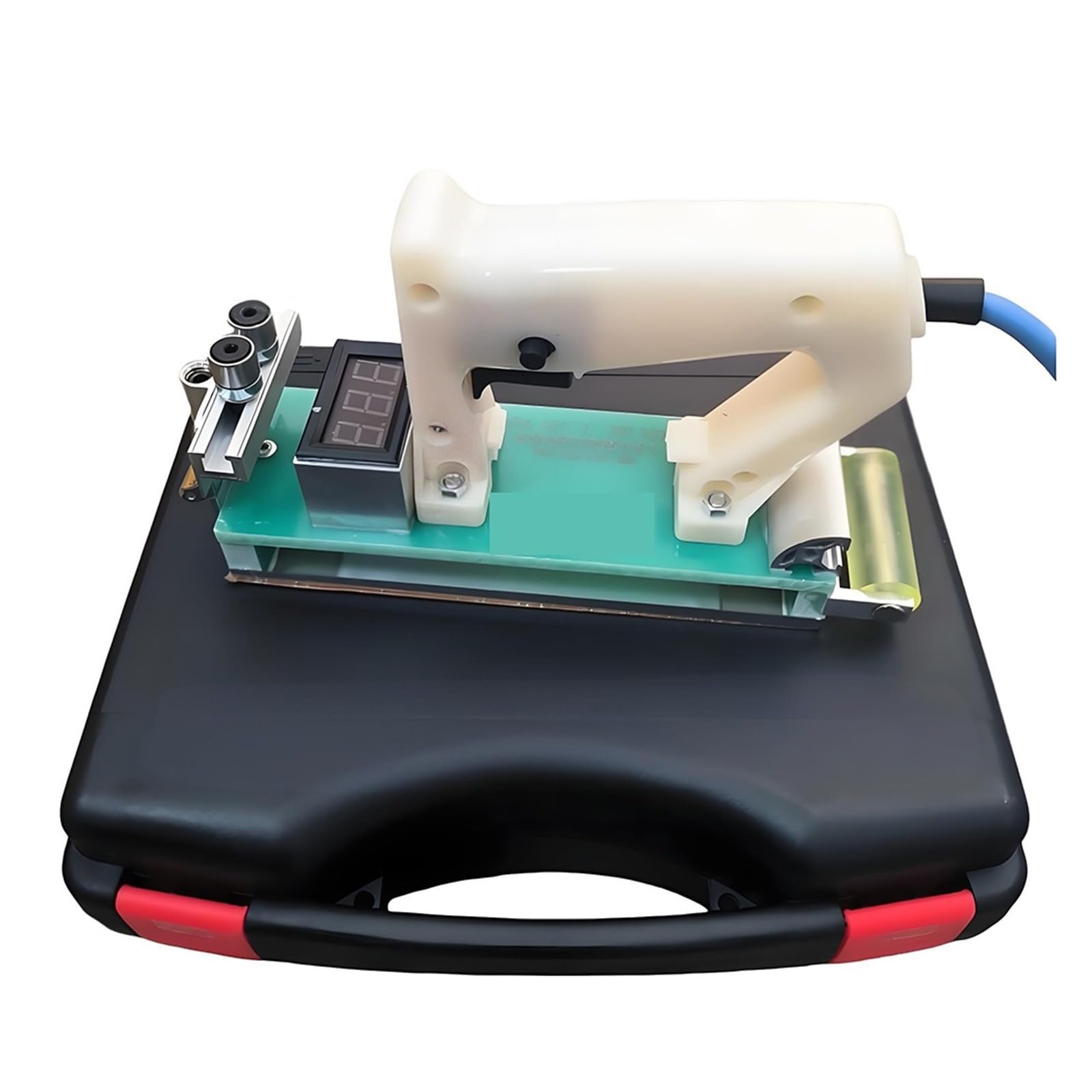 Electric Edge Banding Machine Handheld Hot Melt Woodworking Auxiliary Tool Speed and Efficiency Improvement(with Box)