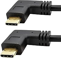Vista 17 de Cable de extensión USB C de 0.6 pies, cable extensor USB tipo C 3.1 Gen2 macho a hembra, video 4K/datos de 10 Gbps/100 W, cable de extensión USB-C