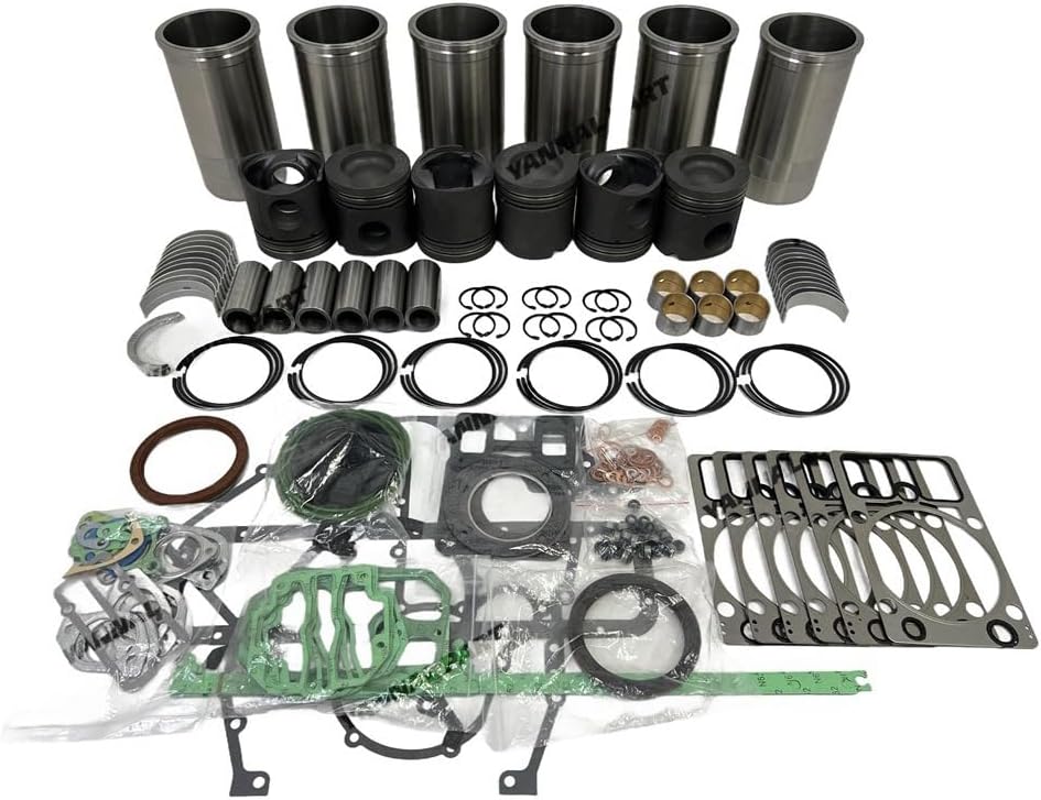 6 PC Overhaul Kit With Bearing Set Suitable for Deutz BF6M1015 Engine Part