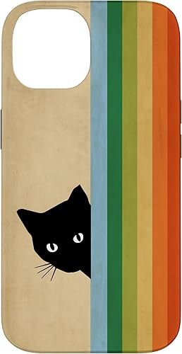 Miniatura 4 de Carcasa para iPhone 11, diseño de gatito, color negro