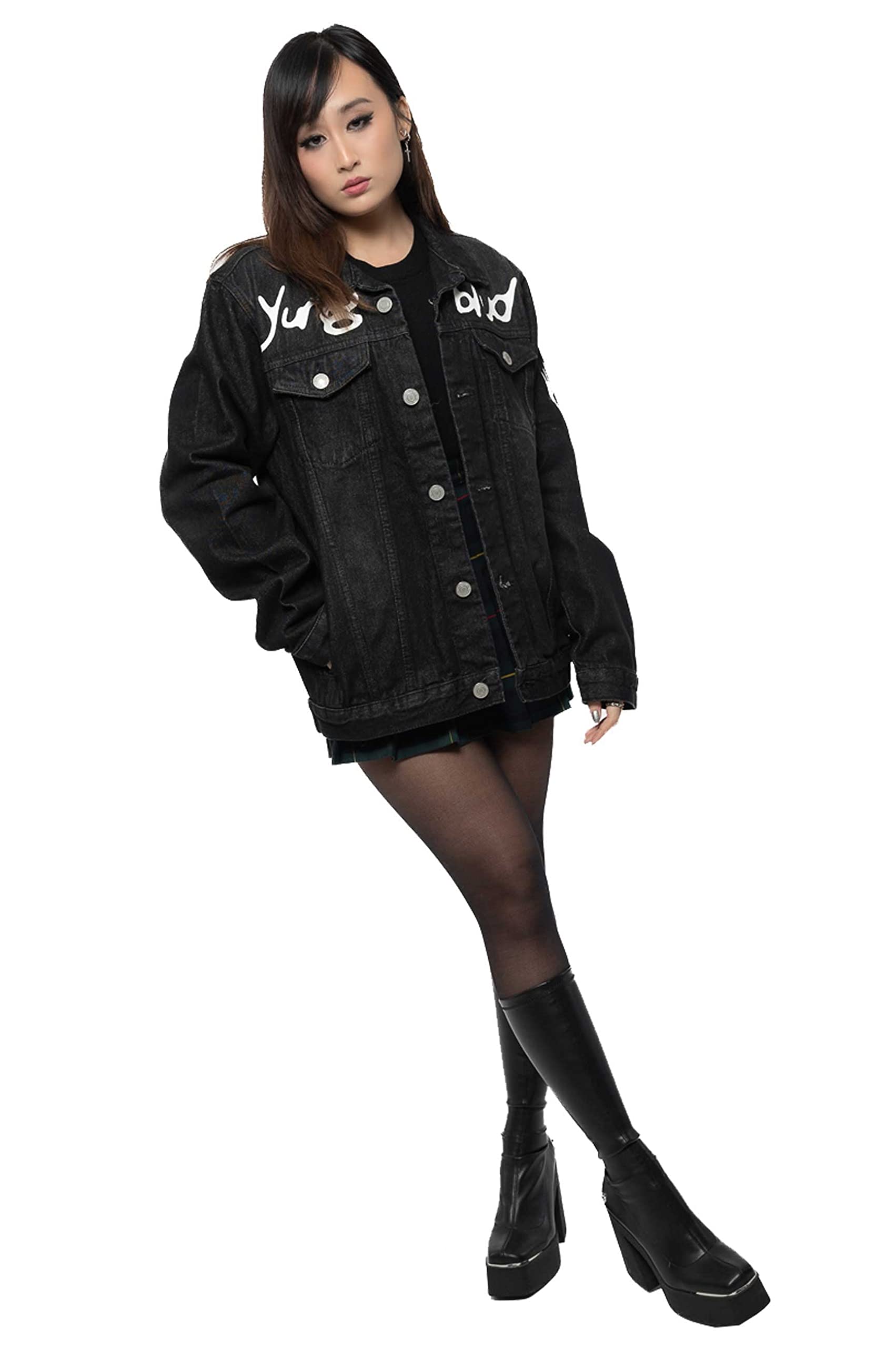 Yungblud Denim Jacket Black L