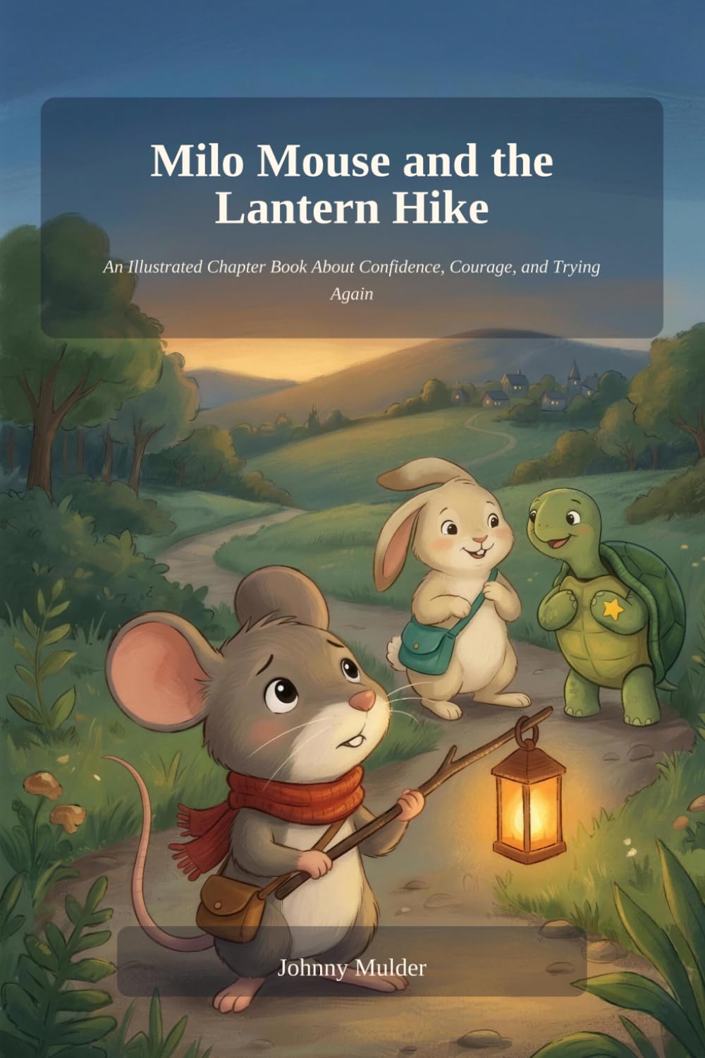 Milo Mouse and the Lantern Hike: An Illustrated Chapter Book About Confidence, Courage, and Trying Again