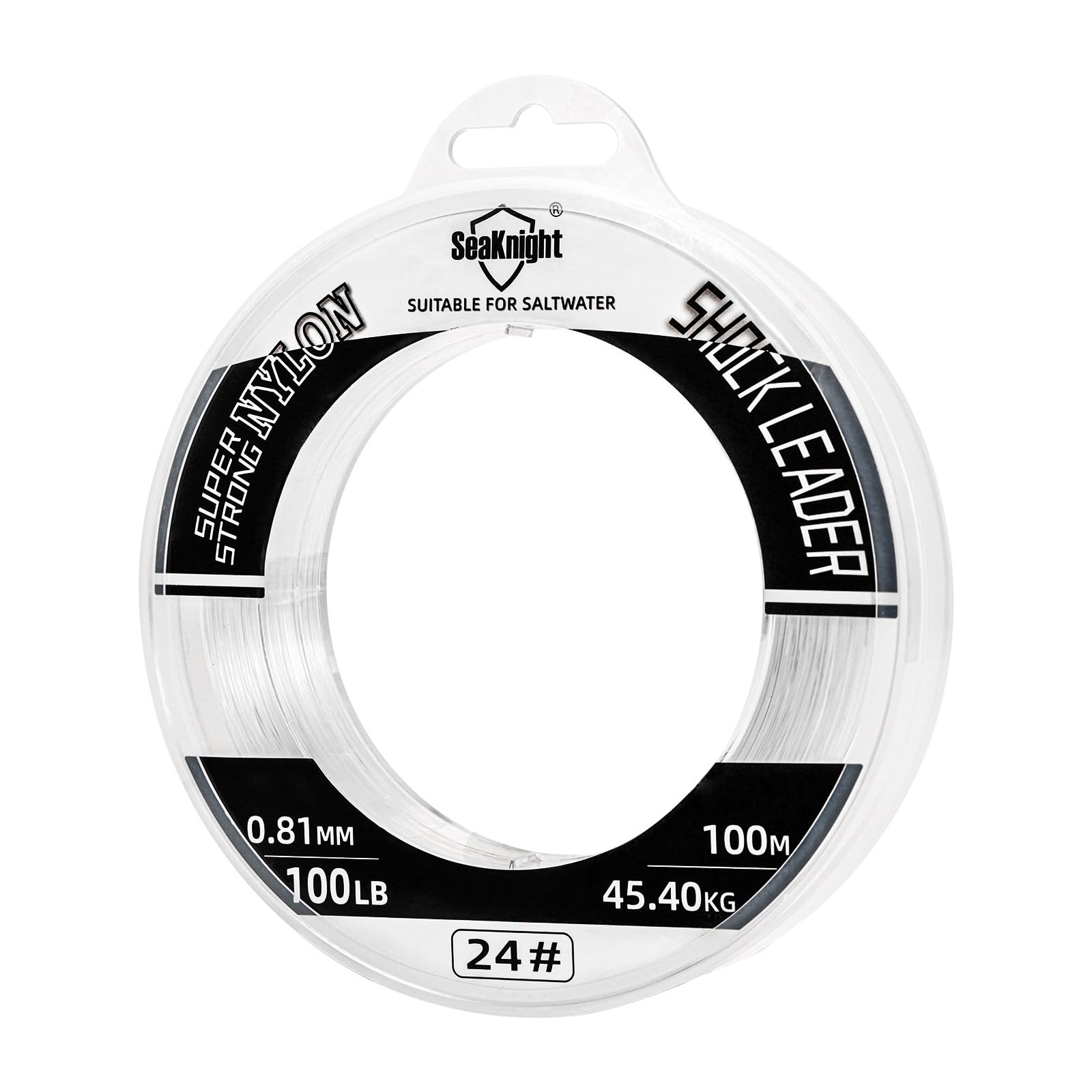 SeaKnight Nylon Shock Leader Fishing Line Super Strong Saltwater 50M/100M Monofilament Sinking Fishing Line For Sea Fishing 25-200LB — image 1
