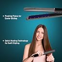 IKONIC Xtreme Hair Straightners (Me Xtreme Straight (Stone),Silver gallery image
