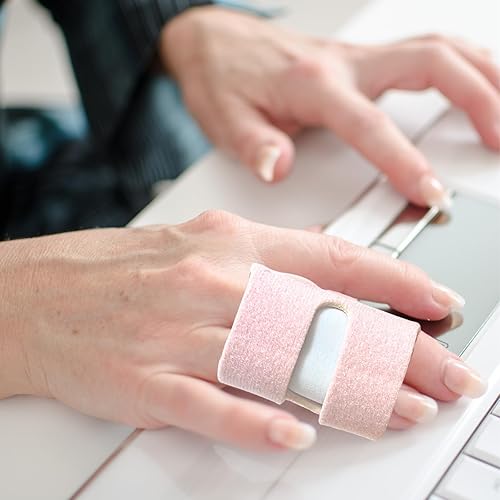 Miniatura 7 de 2 férula de dedo gatillo con 2 barras de metal, férula para el dedo del pulgar, soporte para dedos, enderezamiento de dedos, alivio del dolor,