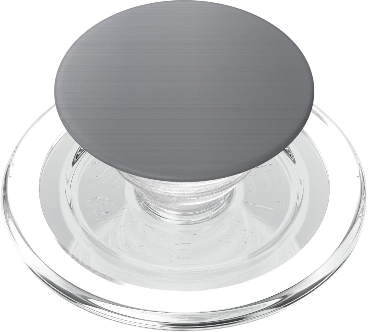 Simple Design from Light Grey to Gray PopSockets PopWallet for MagSafe