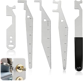 5 Pack Firefighter Multipurpose Leverage Tool, Spring Steel Pry Set, Emergency Rescue Tools for First Responders Firefighter Aid EMS, Heavy Duty Equipment