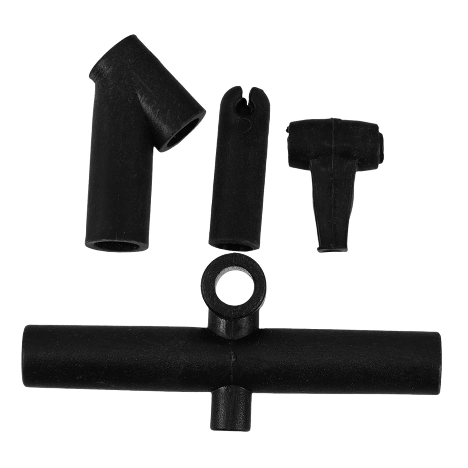 HEMOTON 1 Set Kite Frame Connectors Plastic Tee Rods for Repairing Sport Kites Enhance Stability Versatility Compatible with Various Models