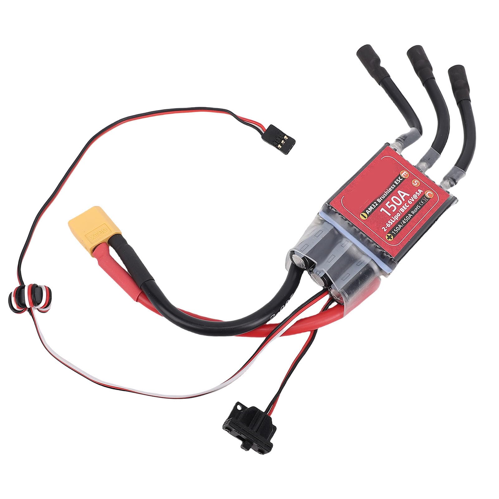 Potente ESC senza spazzole 150 A con controllo della velocità eccezionale per gli appassionati di RC, adatto per motori 3674 4268 4274 4282 4292
