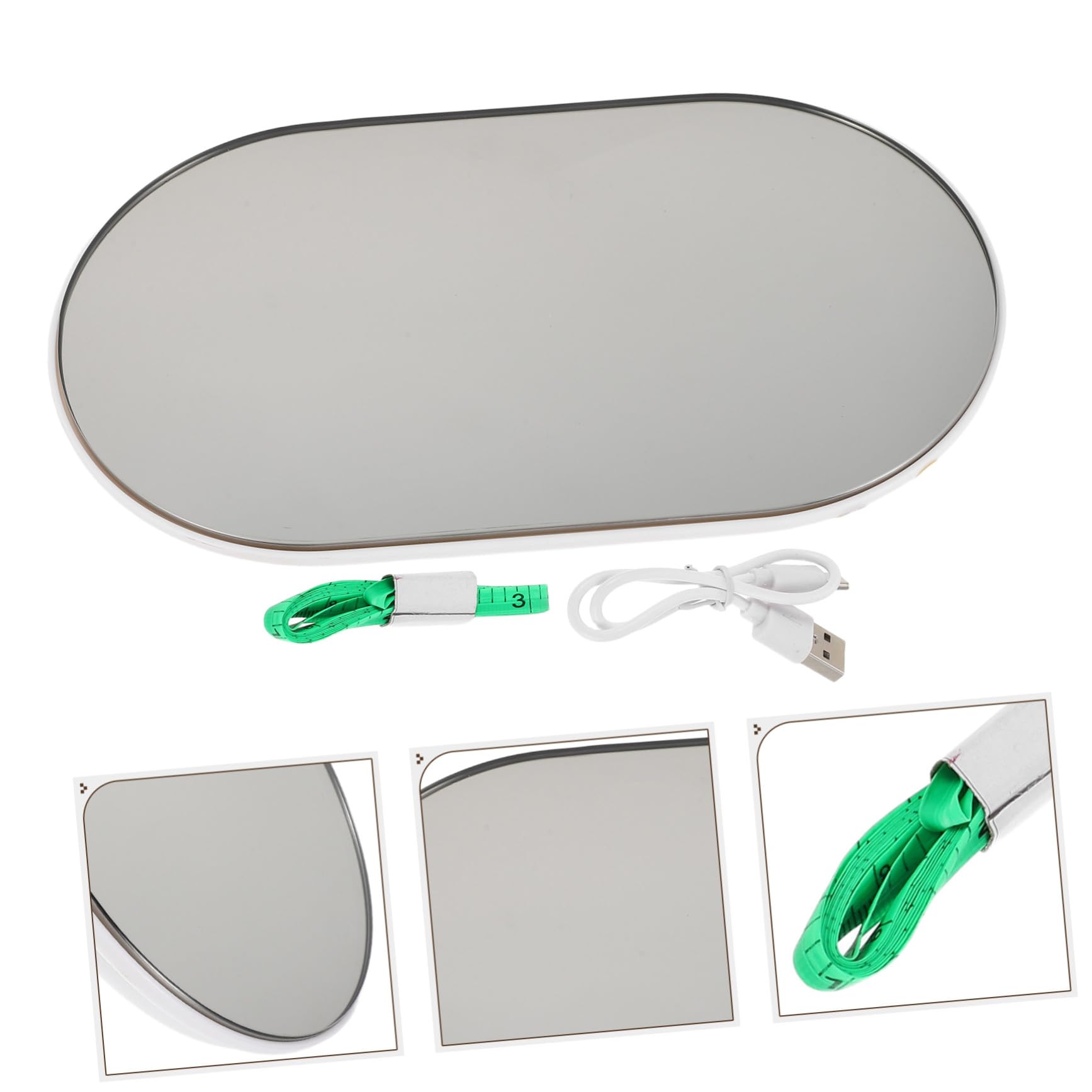 Escala de grasa corporal portátil báscula de baño herramienta de escala de peso para mujer balanzas digitales electrónica de bolsillo el plastico Negro