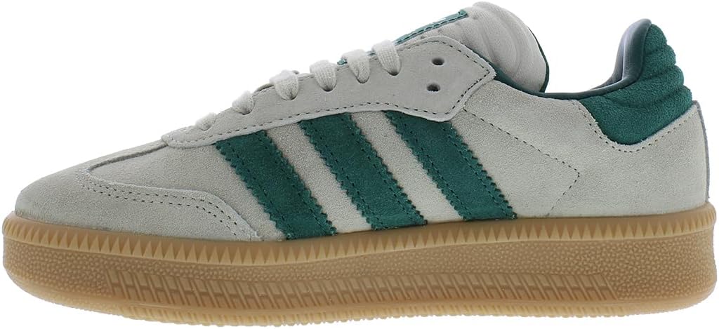 Adidas Samba XLG Originals GS Boys Shoes Size 5, Color: Taupe/Green