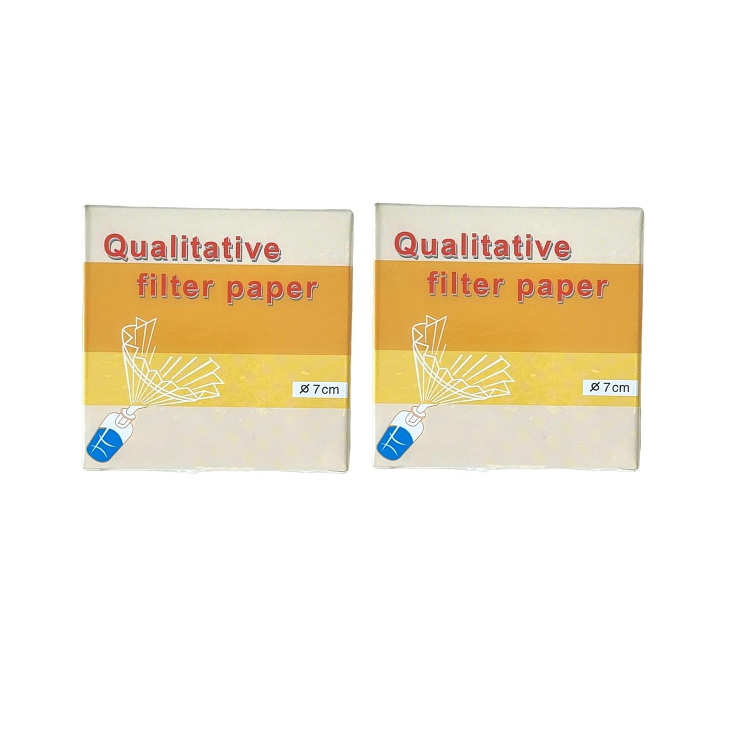 Deschem 70m 20-25μm Deschem Qualitative Filter Paper OD 7cm Fast Speed 100 Pcs/Bag-image-7