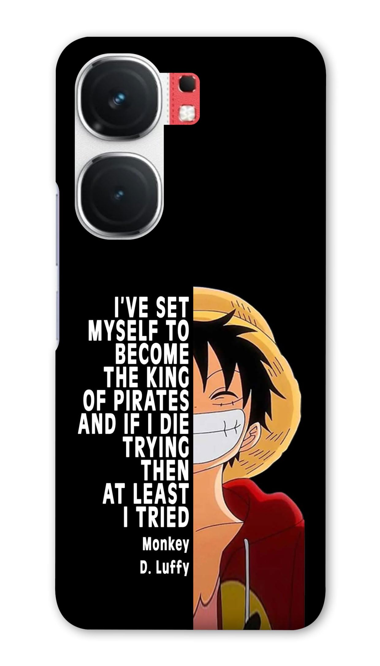 NDCOM for IQOO NEO 9 PRO 5G Back Cover Anime One Piece Monkey D