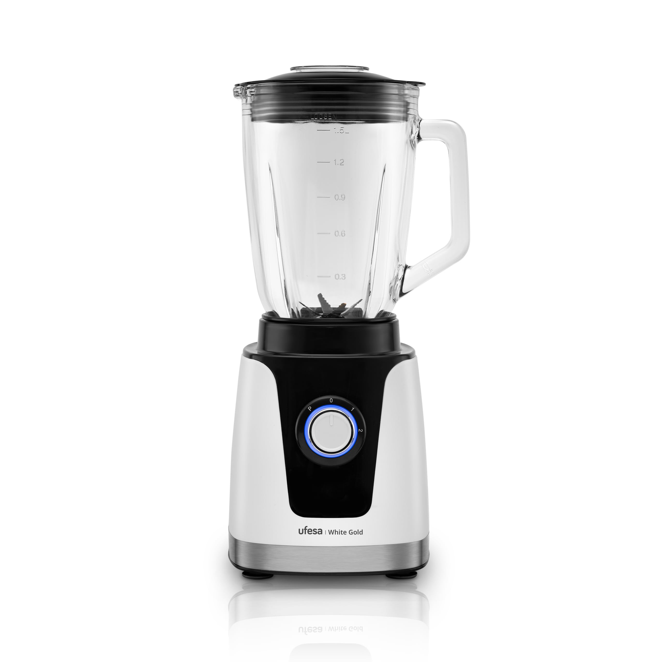 Blender met Glazen Kan 1.5L en RVS Behuizing | bol