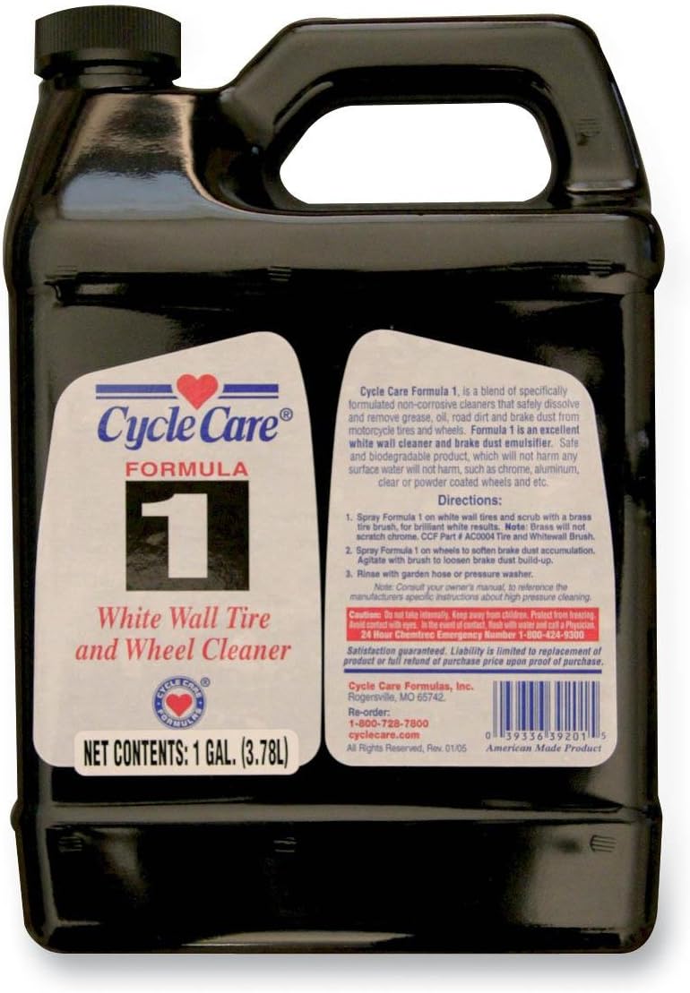 Formula 1 Whitewall Tire and Wheel Cleaner 1128