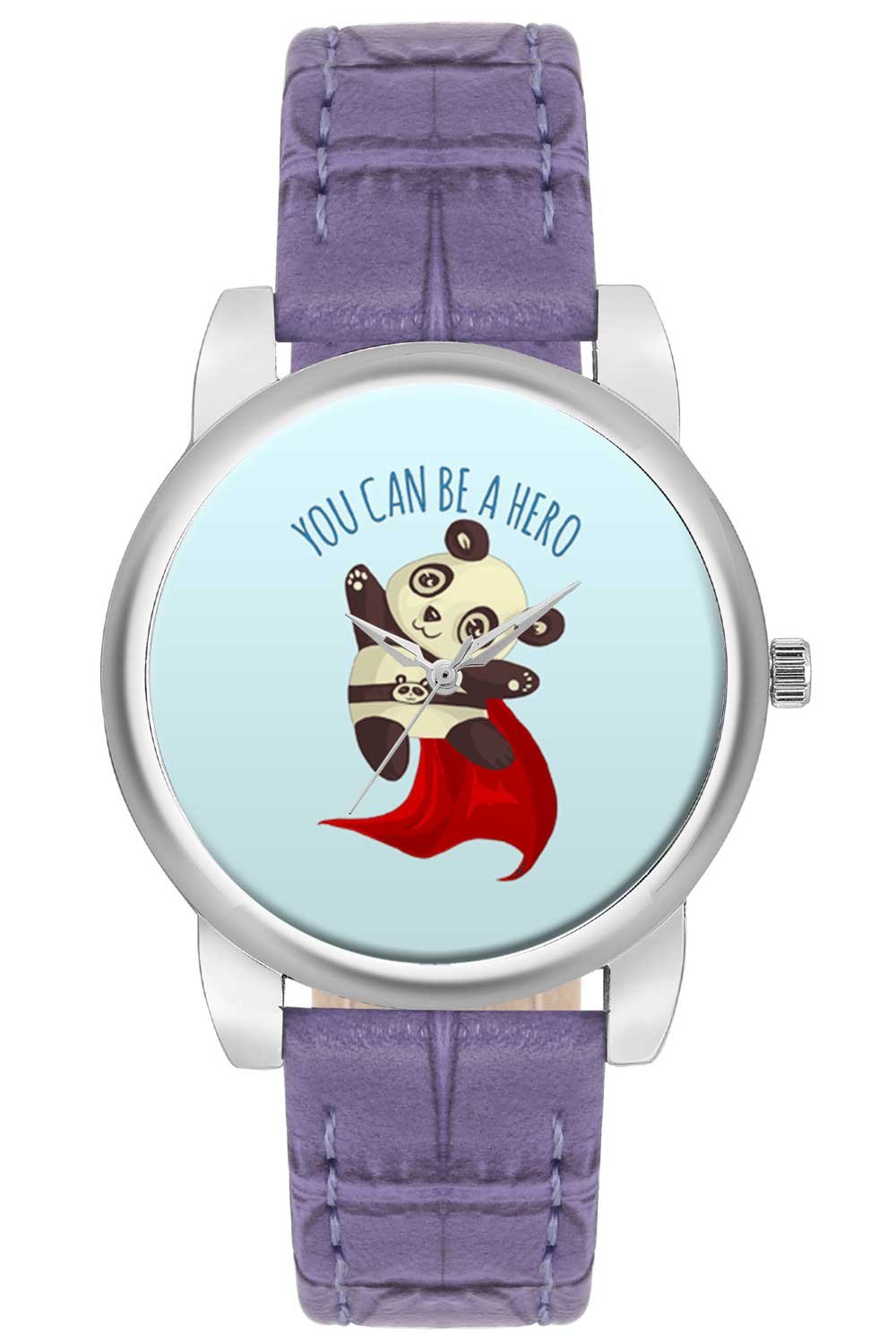 BIGOWL You Can Be A Hero Cute Panda Illustration Designer Analog Wrist Watch for Women (B01IC3IN5A) Amazon Price History, Amazon Price Tracker