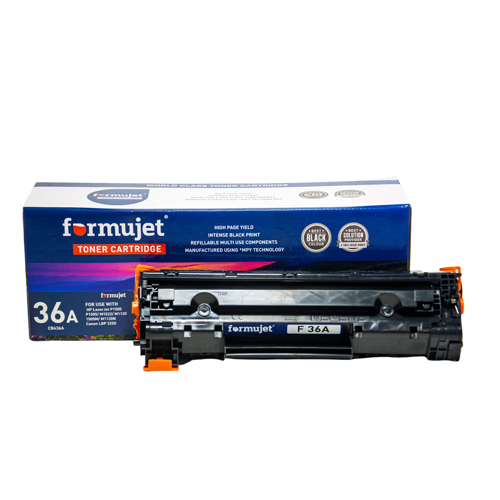 Formujet 36A Black Toner Cartridge CB436A for HP Laserjet Printers Like P1505, P1505n, M1120n, M1522n, M1522nf and Canon LBP 3250 (B0777P48VC) Amazon Price History, Amazon Price Tracker
