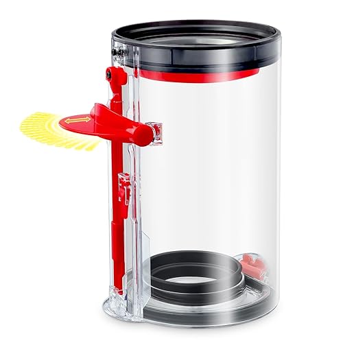 Kuflant Repuesto de contenedor mejorado para aspiradora Dyson V10, repuesto para contenedor Dyson V10, pieza número 969509-01