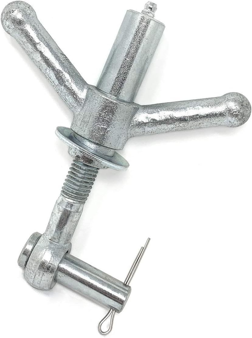 Gloxco Greasable Wingnut Assembly for Manways, 5/8" Eye Bolt, 5-1/2" Long, Each (WNA-1010-0002)