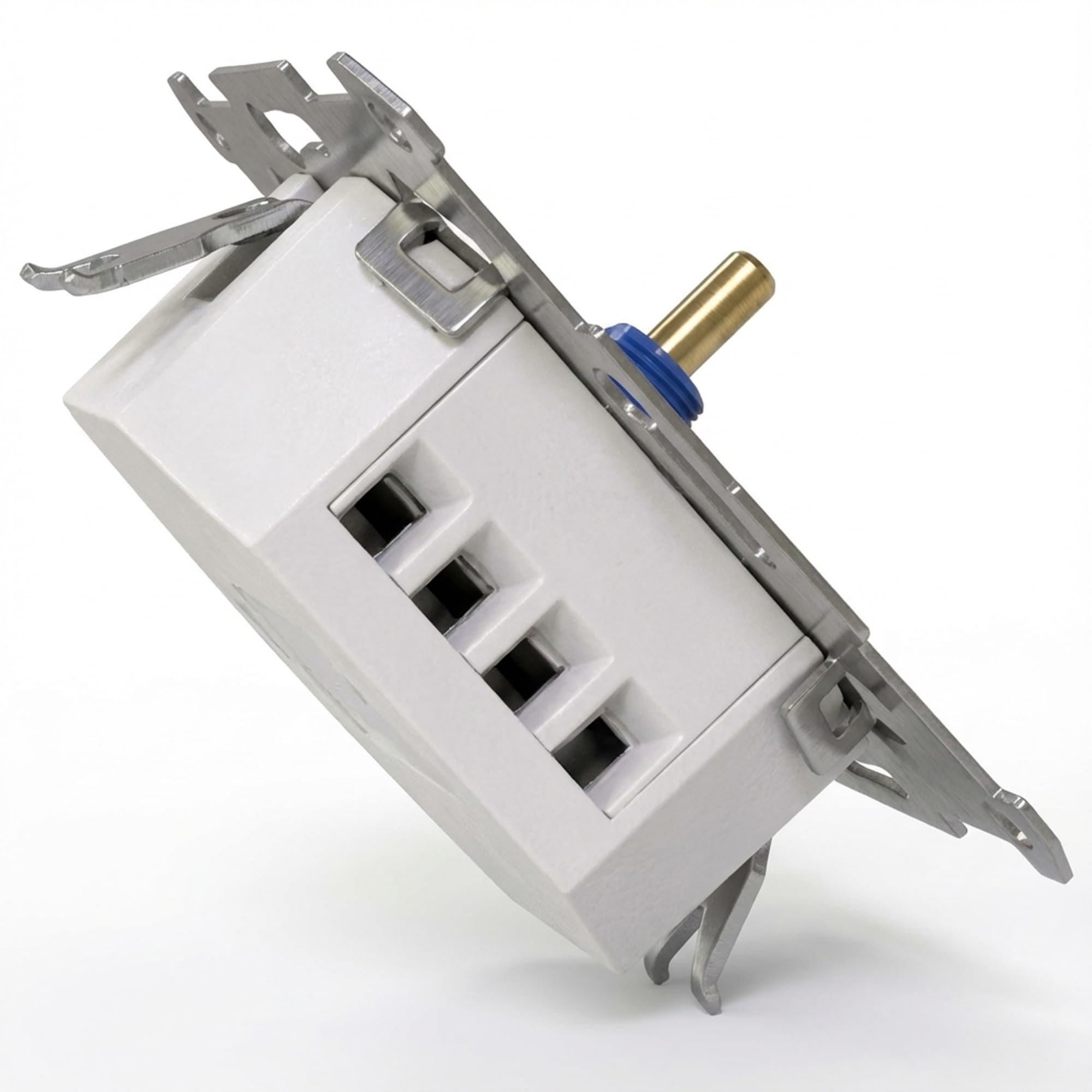 LED Dimmer Unterputz UNIVERSAL 230V R,L,C Dreh-dimmer Einsatz geeignet für LED 3-350W und Halogen 3-400W Dimm-schalter