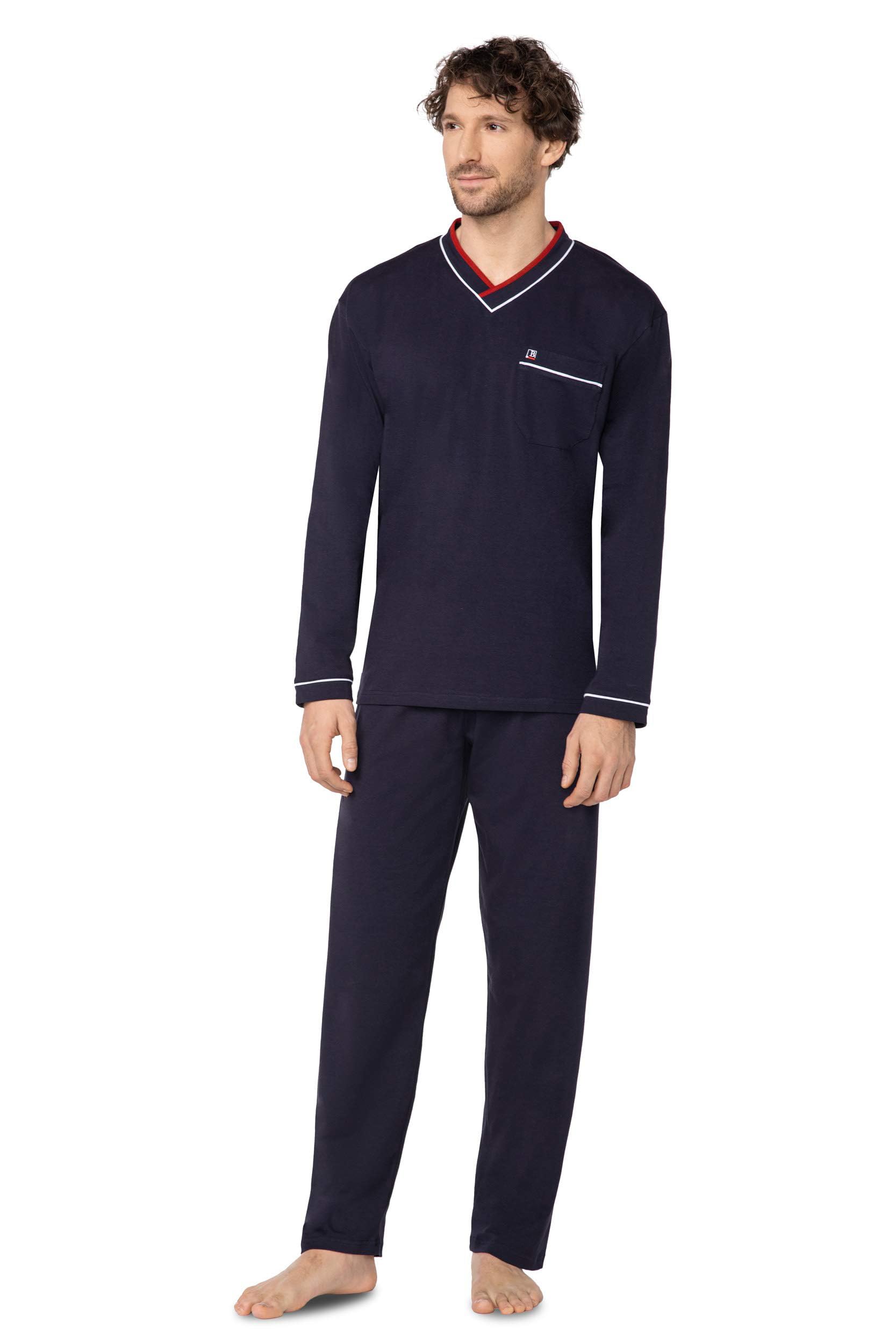 e.VIP ® Pigiama uomo Ralph 690 in cotone + modal