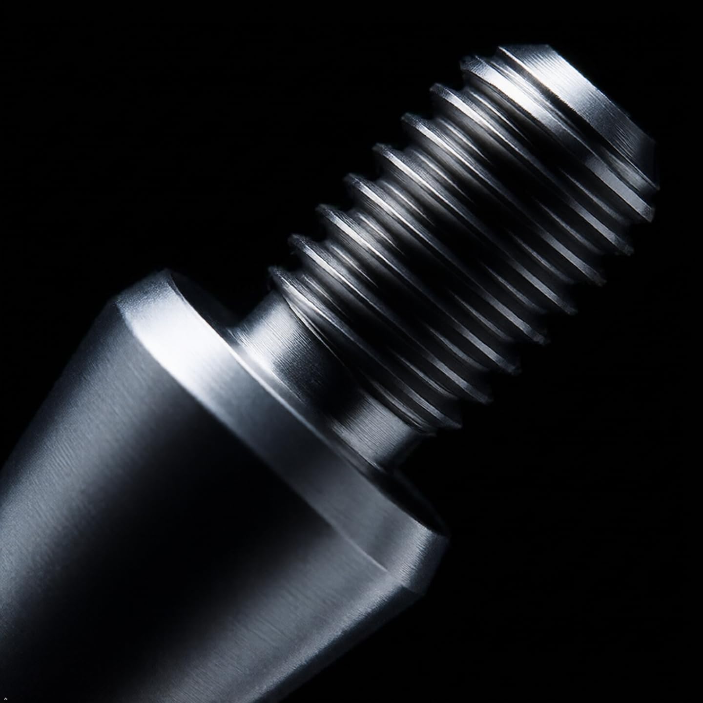 PrecisionGeek Kolce głośnikowe M6 z podkładkami izolacyjnymi 20 mm, zestaw 4 kolców + 4 podkładki, anodowane aluminium, szare, głośniki HiFi, stojaki AV, subwoofery i sprzęt audio, nóżki