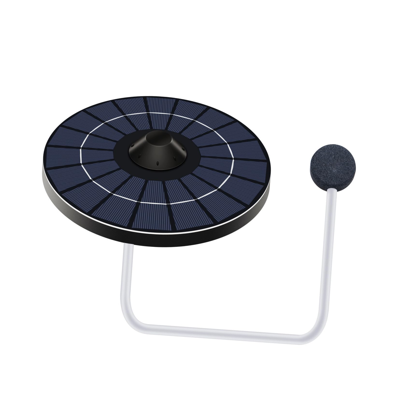 YARNOW Pompe à Oxygène Solaire Flottante Aérateur Oxygène Pour Piscine Et Aquarium Pompe à Air Solaire Pour Plantes Hydroponiques