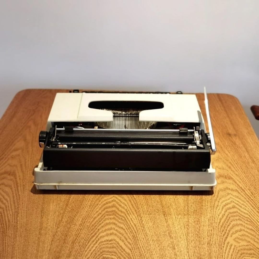 Macchina da Scrivere Vintage, Tastiera Meccanica, Arredamento per Ufficio, elaboratore di Testi da Collezione, Scrittura su Busta, Appunti, romanzo