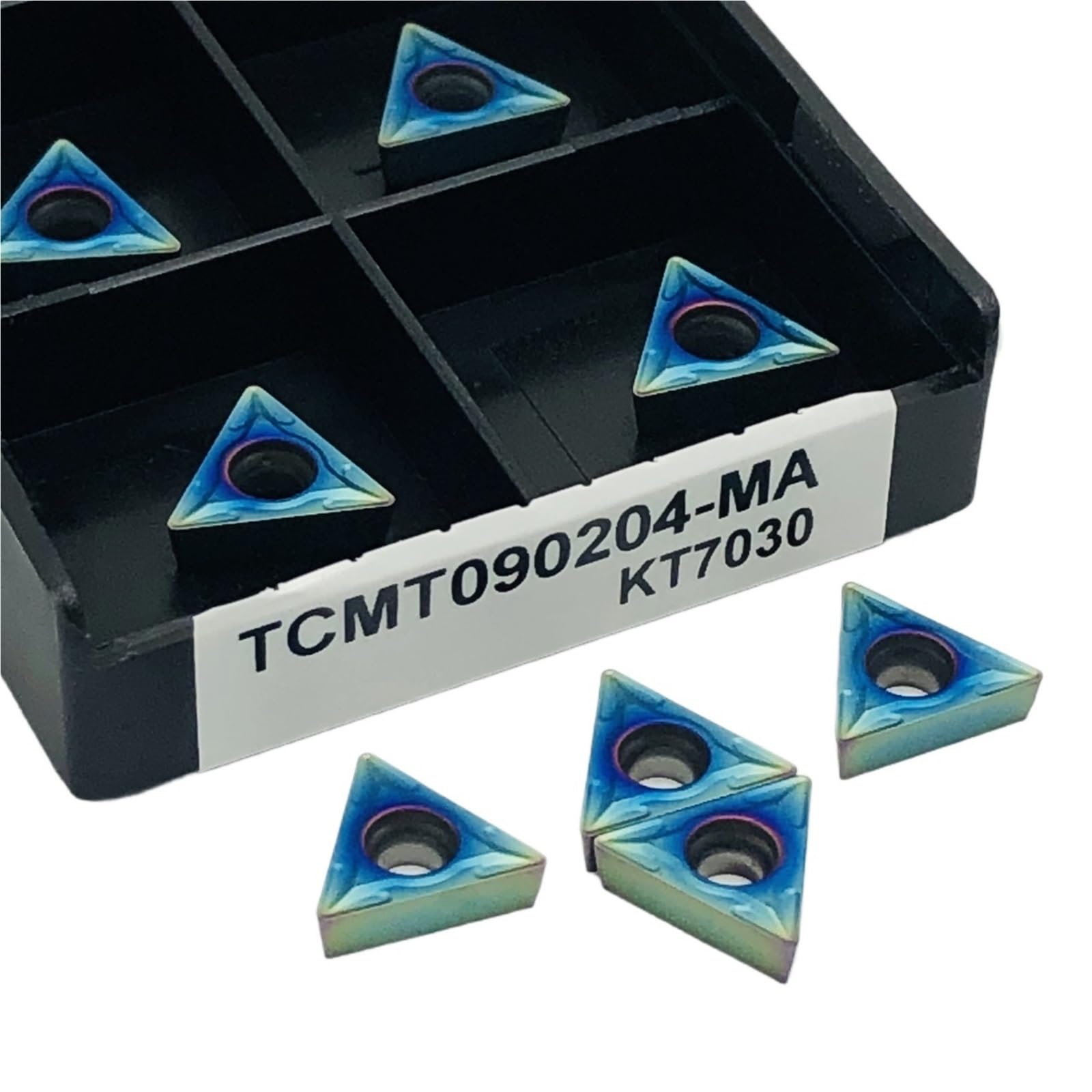 Gli Inserti In Metallo Duro Da 10 Pezzi Possono Essere Indicizzati Per Utensili Di Tornitura Interna Tornio CNC