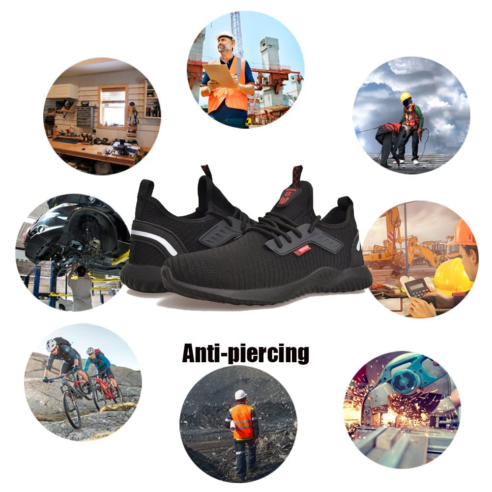 Snapklik.com : Steel Toe Shoes For Men Women Indestructible Steel Toe ...