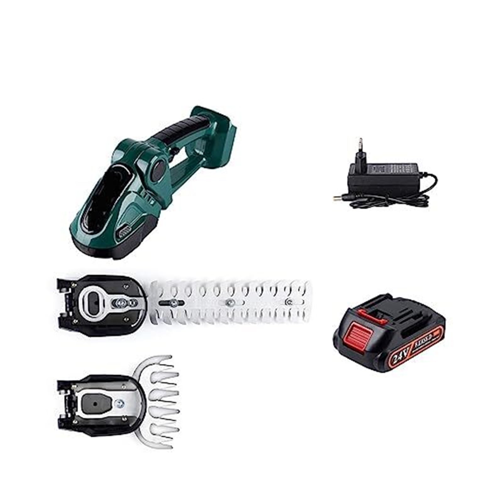 Tondeuse à gazon et taille-haie rechargeable 24 V contre les herbes hautes