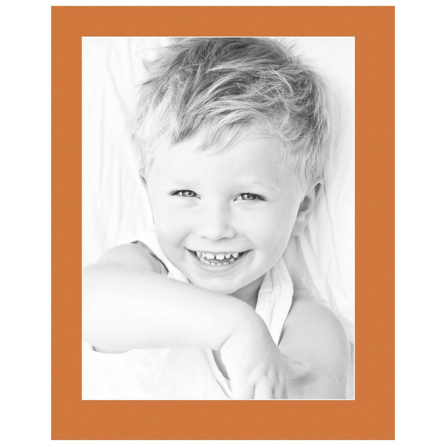 15x20 Tangerine / Octoberfest Custom Mat for Picture Frame with 11x16 opening size (Mat Only, Frame NOT Included)