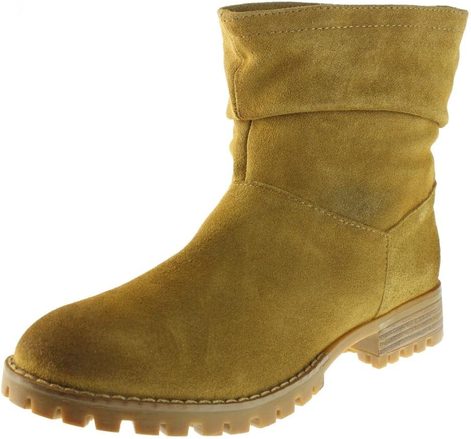 Chinese Laundry Women's Flip Boot, Dark Camel Suede, 9 M US